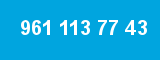 961 113 77 43